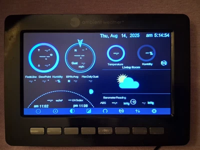 Ambient Weather WS-4000 Weather Station console only w/power cord # - Image 1 of 4
