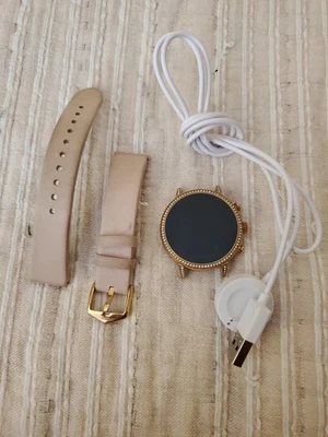 Fossil FTW6015P Gen 4 Digital Smartwatch Venture HR Blush Leather AS IS - PARTS  - Image 1 of 4