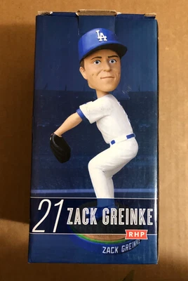 Zack Greinke Los Angeles Dodgers MLB 2014 SGA Bobblehead ** - Image 1 of 4
