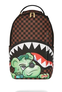 MOCHILA SPRAYGROUND MONEY GRUMP B5671 MONEY BEAR NUEVA EN BOLSA con ETIQUETAS - Imagen 1 de 7