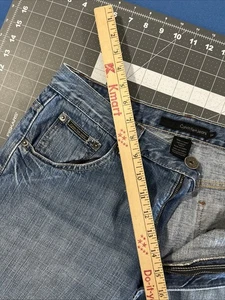 Pantalones de mezclilla de colección Calvin Klein de ajuste fácil para hombre 34x30 azul desvanecido 100 % algodón años 90 Y2K - Imagen 1 de 10