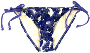 French Connection Butterfly Bikini Bottoms Size Small UK 8 - 10 Purple BNWT - Picture 1 of 3
