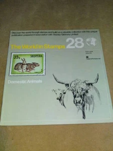 WELT IN BRIEFMARKEN Nr 28 Haustiere - Bild 1 von 1