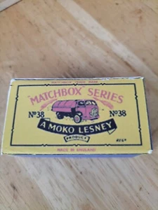 Matchbox Lesney - No38 Karrier Bantam Refuse Truck - Replica / Copy Box only - Picture 1 of 2