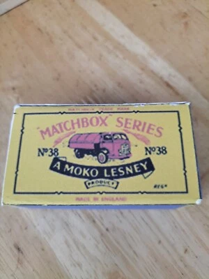 Matchbox Lesney - No38 Karrier Bantam Refuse Truck - Replica / Copy Box only - Image 1 of 2