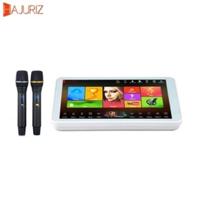 HAJURIZ 4in1 echo mixer 4TB HDD Karaoke player 18.5''touch screen,Cloud download - Picture 1 of 13