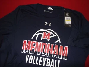 NWT -UNDER ARMOUR HEATGEAR LOOSE LS ATHLETIC TEE - M - SCHOOL LOGO - BLEMISH - Bild 1 von 5