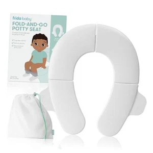 Fold-and-Go Potty Seat for Toilet | Foldable Travel Potty Seat for Toddler, - Picture 1 of 7