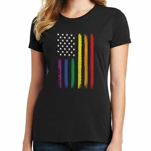 LGBTQ+ Pride Flag T Shirt 02497 - Picture 1 of 79
