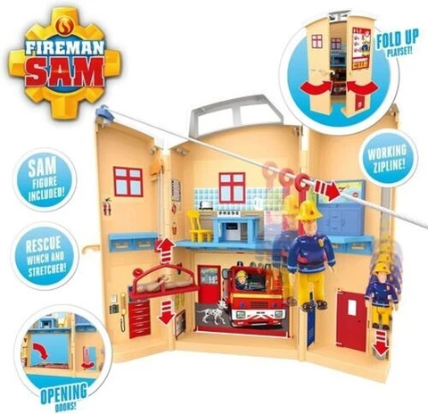 NEW Fireman Sam 07200 Fire Rescue Centre Cover