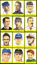 1989 Hall of Fame Stickers - 6 early HOFers 
