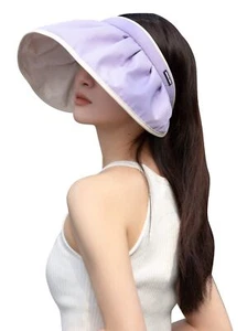 UV Protection Sun Hats for Women Summer Cooling Empty Top Hat Sun Visor Cap S... - Picture 1 of 4