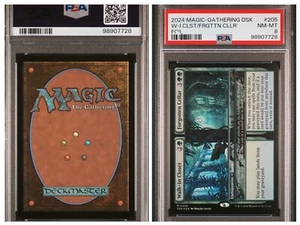 Magic The Gathering Duskmourn WALKIN CLOSET/FORGTTEN SÓTANO Sin Lámina PSA Clasificado Casi Como Nuevo 8 - Imagen 1 de 1