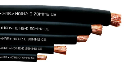 Massekabel H01N2-D Schweißkabel Gummi Schweißkabel Meterware Schweißleitung - Bild 1 von 2