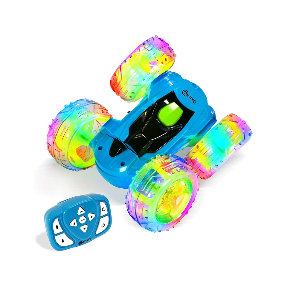 Contixo SC3 RC Cars Stunt Car 4WD 2.4Ghz Double Sided 360° Rotating RC Kids gift - Image 1 of 3