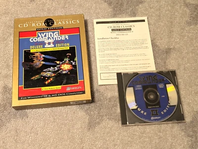 Origin - Wing Commander II Deluxe Edition GOLD (IBM PC) - COMPLETE - Image 1 of 4