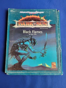 Módulo de aventura AD&D Black Flames - Dark Sun 2417 - Imagen 1 de 3