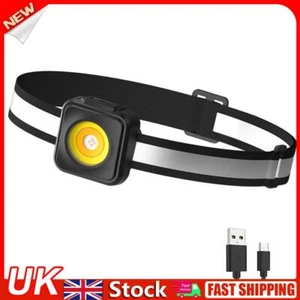 600mAh Headlight 3 Lighting Modes Outdoor Headlight for Camping Hiking Adventure - Picture 1 of 13