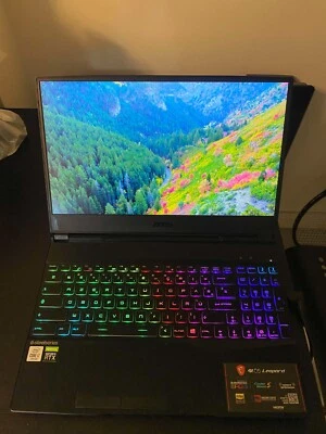 MSI GL65 Leopard 10SFSK - RTX 2070 SUPER 8GO - Intel Core i7-10750H - Photo 1/4