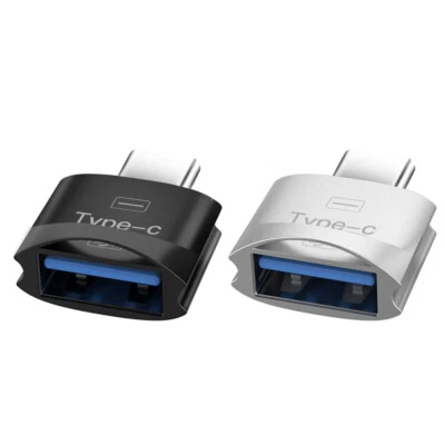 Type C to USB Adapter 3.0 USB-C 3.1 Male OTG A Female Data Connector Convert - Image 1 of 4