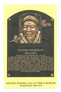 2005 Hall of Fame Cooperstown Postcards #WJR Wilber Joe Rogan