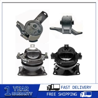 Anclaje 4 piezas montaje motor montaje AT para HONDA ODYSSEY 3,5 L 5 velocidades 2011-2013 Foto 1 de 4