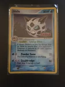 Pokémon EX Power Keepers - Glalie Stamped Holo Uncommon 30/108 - Picture 1 of 2