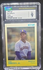 1989 Star Promo Blank Back #NNO Ken Griffey Jr. RC Mariners CSG 9