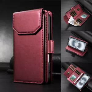 Luxury multi card socket wallet protective cover For BLU View 4/View 3 2 1 Case - Picture 1 of 79