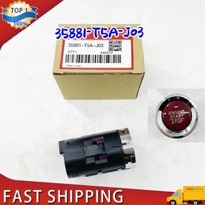 New Engine Start / Stop Switch 35881-T5A-J03 Fits For 2015-2017 Honda USA - Picture 1 of 6