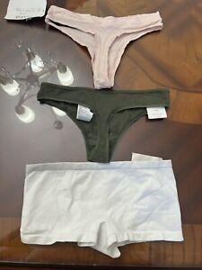NWOT Panties Set 2 Calvin Klein  1 Alfani Small / X Small  2Thong 1 Boyshort