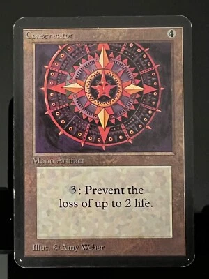 Magic the Gathering MTG Alpha Conservator LP  (Beta Bob) - Image 1 of 2