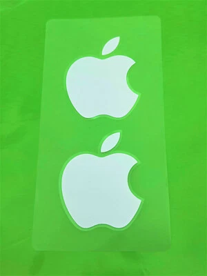 14 hojas de calcomanía adhesiva genuina con el logotipo de Apple OEM - 2 pegatinas por hoja - #A225 Foto 1 de 3