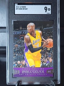 2013-14 Panini #99 Kobe Bryant SGC 9 MINT Low Pop 3 Los Angeles Lakers