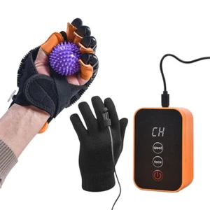 Guantes para dedos accidente cerebrovascular hemiplejía rehabilitación función de la mano entrenamiento de recuperación - Imagen 1 de 13