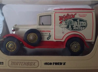 ENORME MATCHBOX MODELOS VINTAGE DE ANTAÑO-WALTER'S PALM TOFFEE Foto 1 de 3