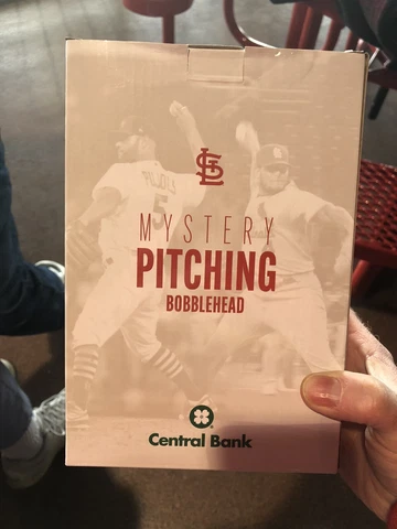 YADI MOLINA yadier mystery pitching BOBBLEHEAD sga cardinals NEW pitcher 4/1/23 Cover