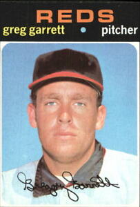 1971 Topps Baseball Card #377 Greg Garrett - EX