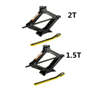 Elevador de coche elevador de tijeras elevador de vagón de tijera 2T con manivela de mano para coche/suv - Imagen 1 de 33