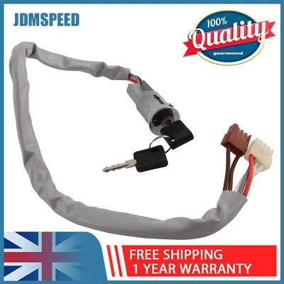 Ignition Switch Lock Barrel & Keys Fit Peugeot 205 82-97 309 1986-1993 MK1 MK2 - Image 1 of 4