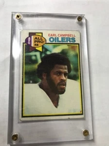 EARL CAMPBELL 1979 TOPPS FOOTBALL #390 ROOKIE CARD HOUSTON OILERS - Picture 1 of 2