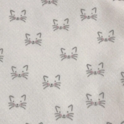 HTF The Childrens Place Pink Blanket Cats Kitty Kittens Lovey Pink White Sherpa - Image 1 of 4