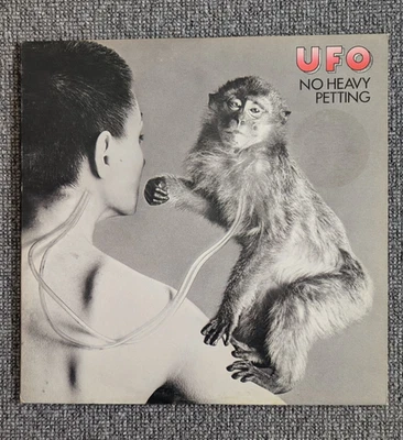 UFO NEAR MINT 1ST US EDITION PROMO 'NO HEAVY PETTING' MICHAEL SCHENKER SOARS! - Image 1 of 4