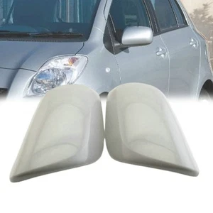Duraable ABS Spiegelabdeckungen kompatibel mit für Toyota für Yaris Fahrzeuge - Zdjęcie 1 z 2
