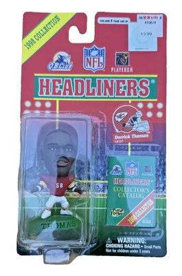 Derrick Thomas Headliners - Kansas City Chiefs - 1998 - Nuevo en caja Foto 1 de 2