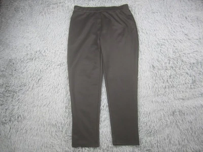 Pantalones para mujer M/L negros informales elásticos cintura alta tirar de pierna cónica Foto 1 de 4