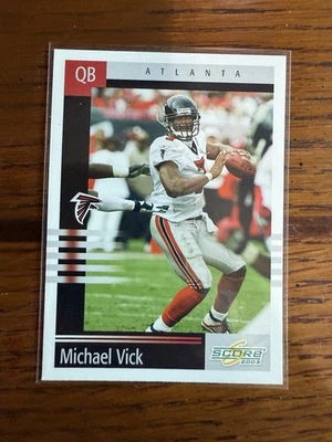 2003 Score - Michael Vick #154, Atlanta Falcons - Image 1 of 2