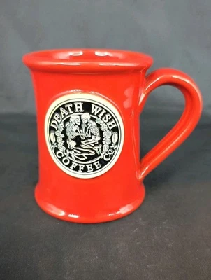 Taza de café Red Death Wish 2020, 3685/4000, cerámica Deneen Foto 1 de 4