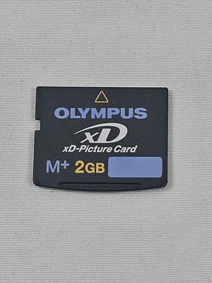 2GB OLYMPUS XD MEMORY CARD TYPE M+ FOR FUJI FINEPIX/OLYMPUS CAMERAS 2 GB - Image 1 of 2