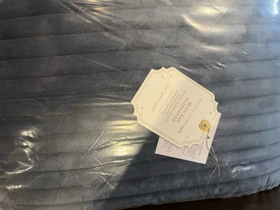 Pottery Barn Teen Gamuza Grande Azul Medianoche Bolsa de Frijoles Grande Funda Solo Nueva Foto 1 de 2